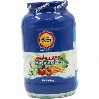 سس مایونز با چربی کاهش یافته شیشه ای 1410گرم بهروز