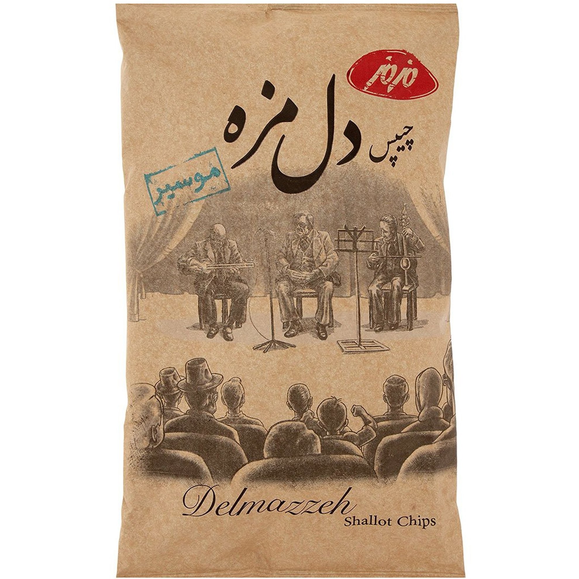 چیپس سیب زمینی موسیر دل مزه ۱۸۰گرم مزمز
