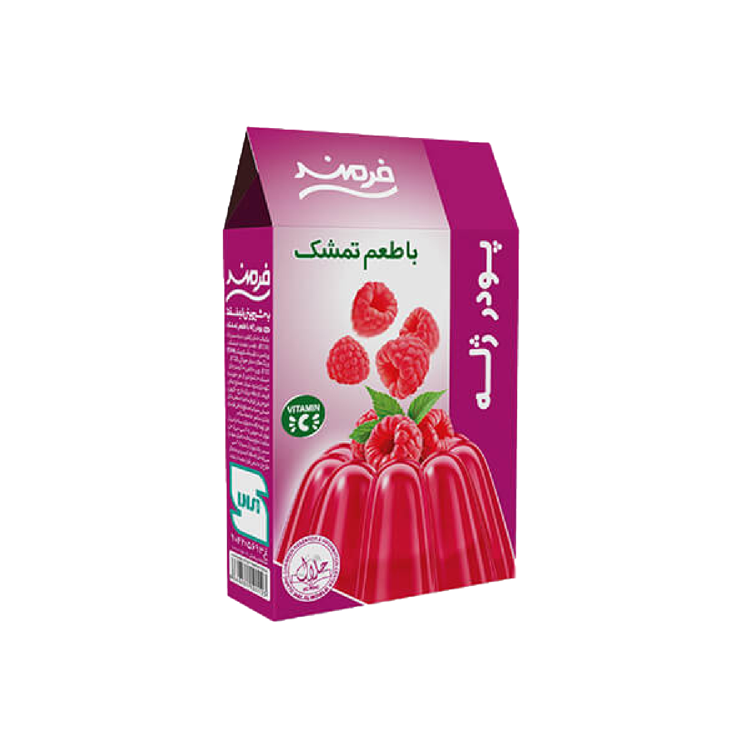 پودر ژله تمشک 100گرم فرمند