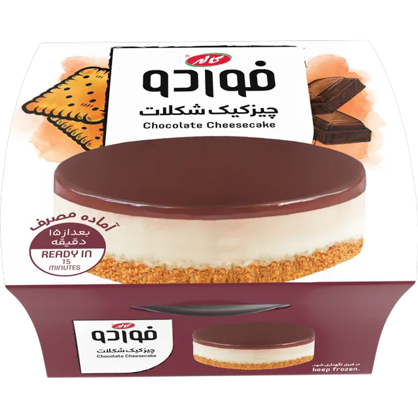 چیز کیک شکلات فوردو 90گرم کاله