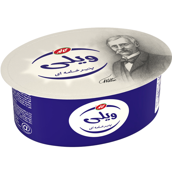 پنيرخامه اي ويلي 100گرم کاله