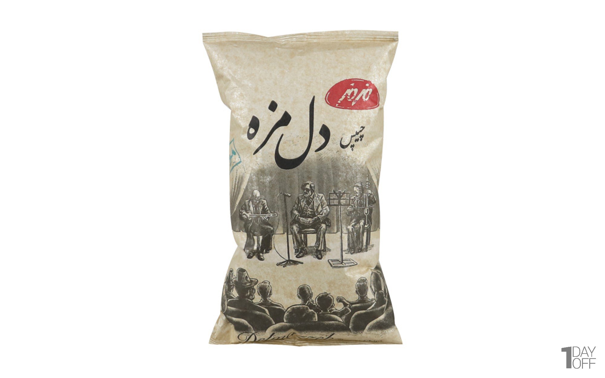چیپس سیب زمینی موسیر دل مزه ۹۰گرم مزمز