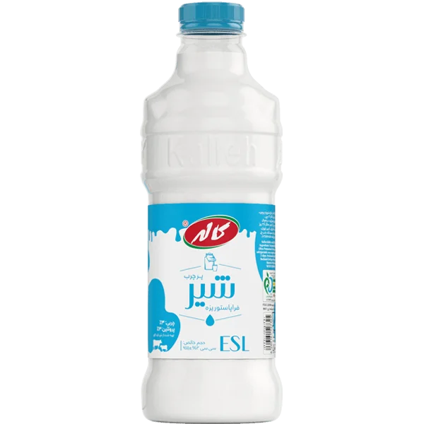 شير فراپاستوريزه پرچرب 955ميلی لیتر كاله