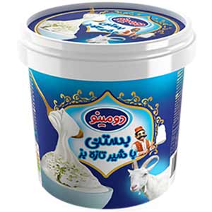 بستنی لیوانی با شیر تازه بز ماراش ۱۲۰گرم دومینو