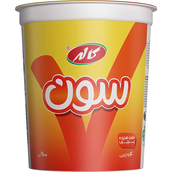 ماست همزده پرچرب سون 900گرم كاله